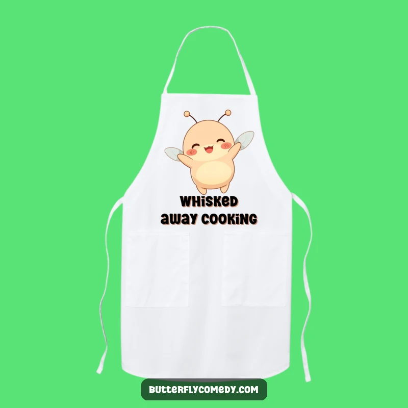 Funny Plump Creature Apron: Joyful Wiggle Design, Fun Cooking Funny Gift