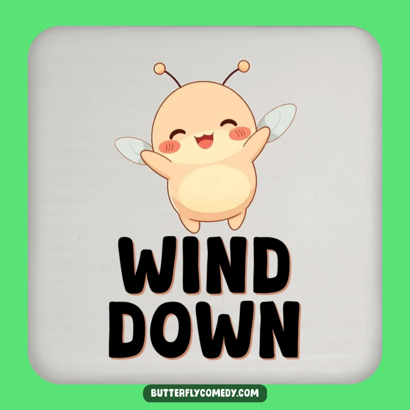 Funny Plump Creature Coaster: Joyful Wiggle Protection, Perfect Funny Gift