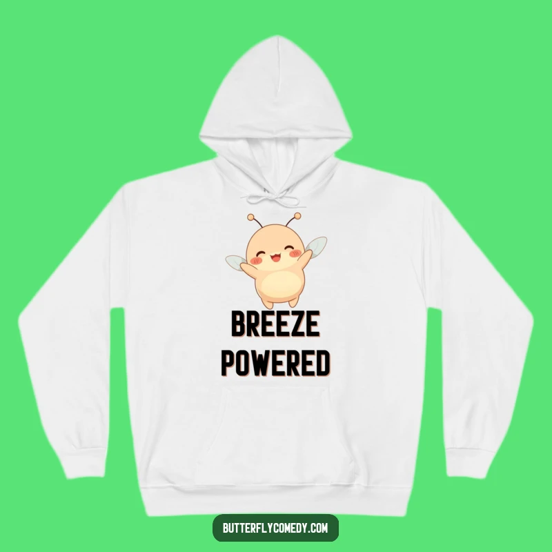 Funny Plump Creature Hoodie: Cozy Joyful Wiggle Design, Warm Funny Gift