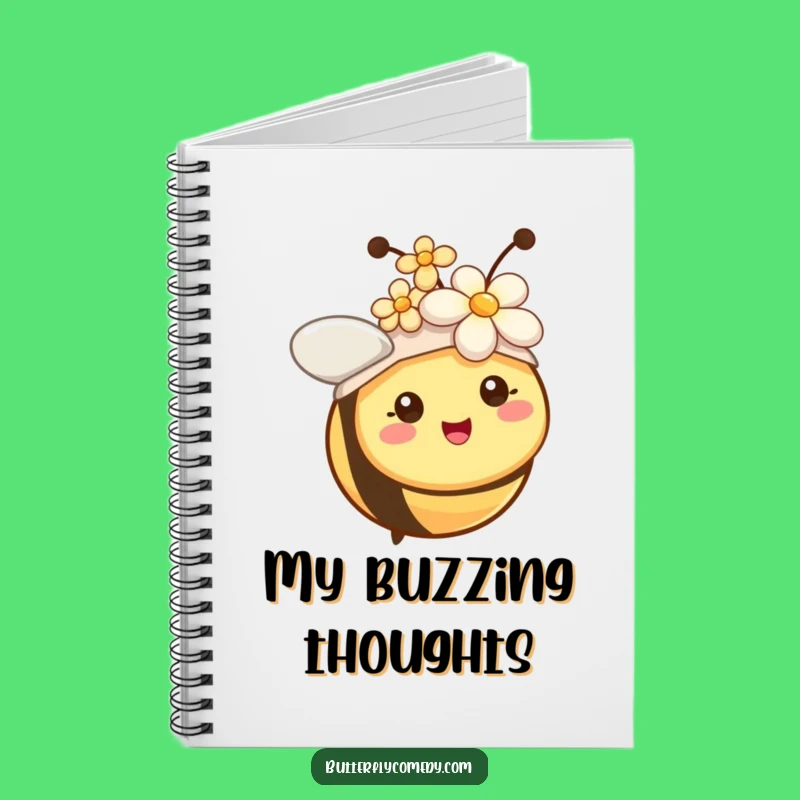Funny Bee Flower Hat Notebook: Jot Down Ideas with This Hilarious Journal