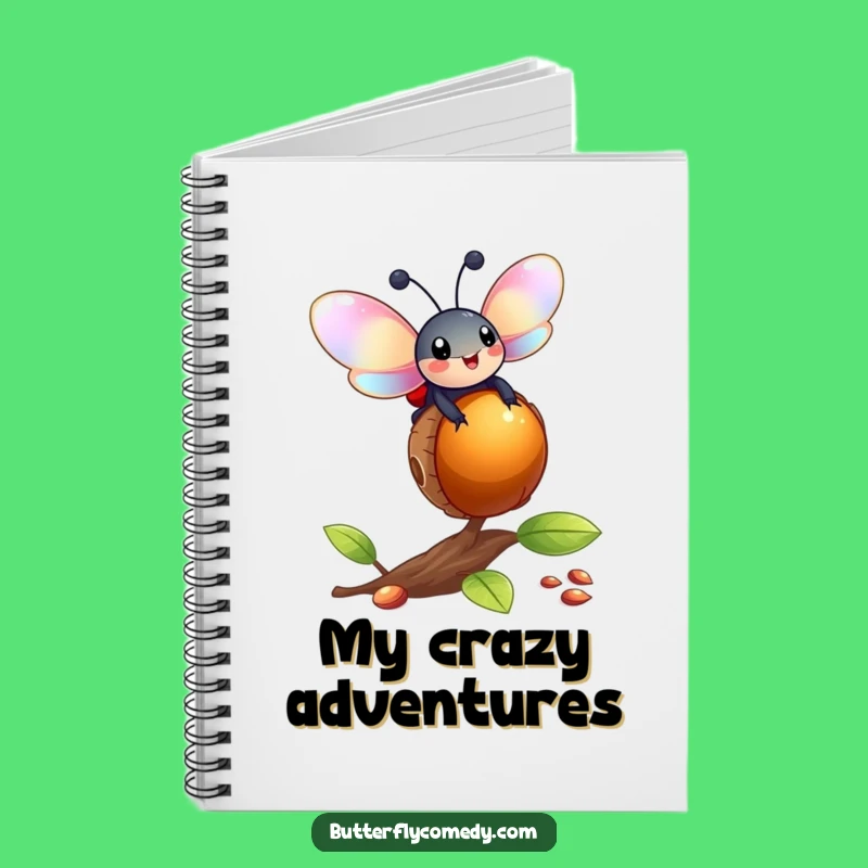 Funny Ladybug Acorn Notebook: Capture Ideas with This Hilarious Journal